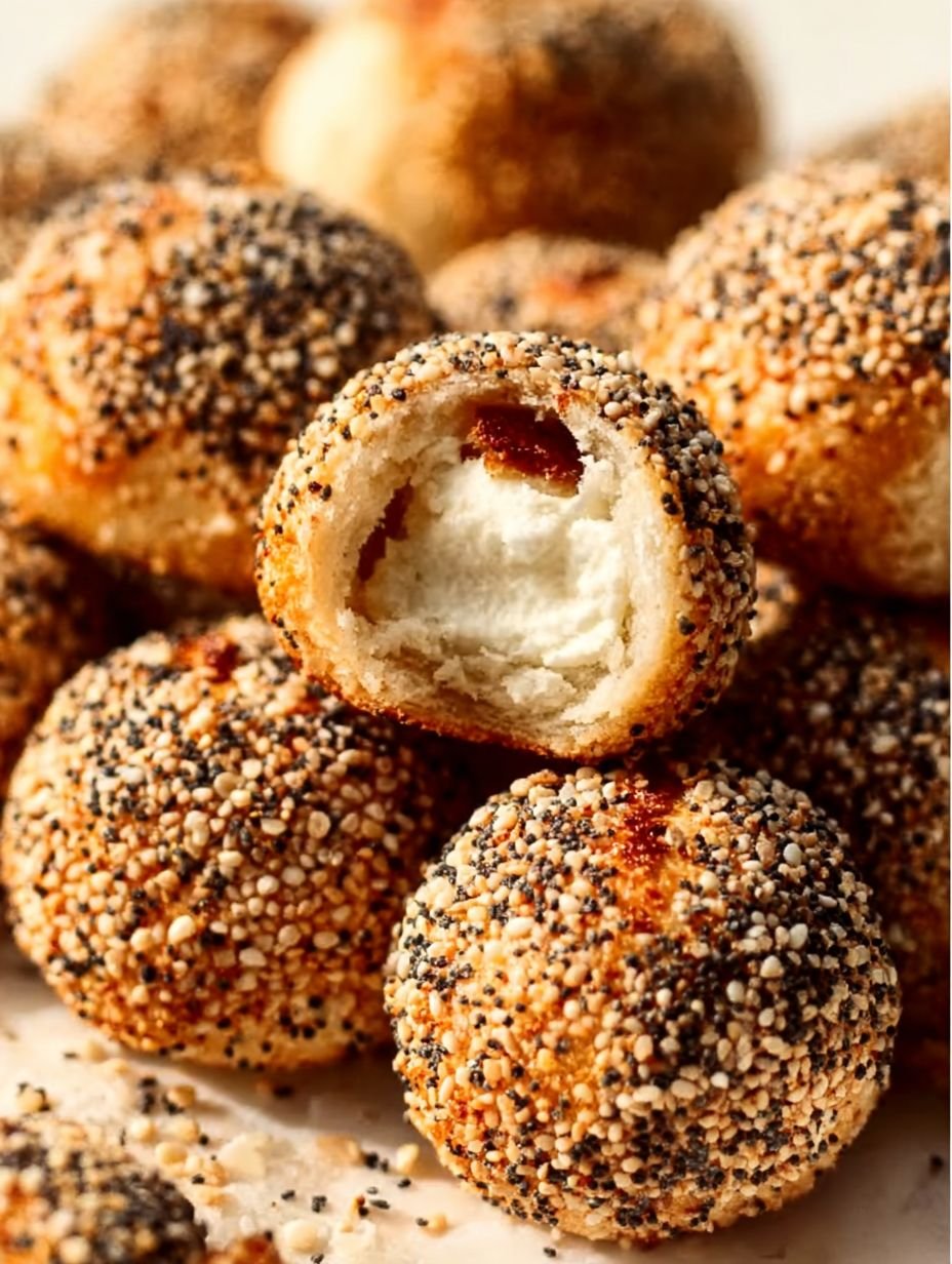 Alles-Bagel Käsebällchen: So knusprig & cremig! image 2