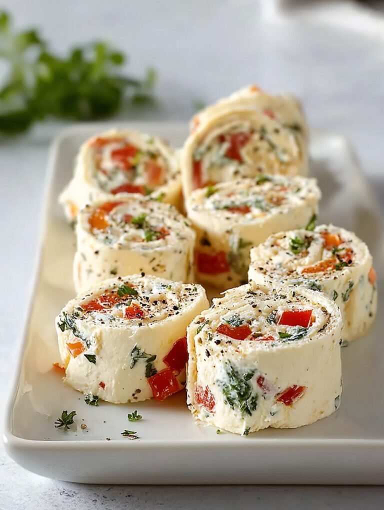 Cremige Frischkäse-Röllchen: Schnell gemacht!