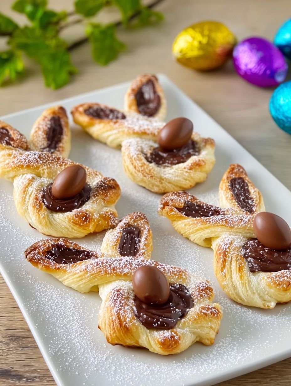 Knusprige Osterhasen mit Schoko-Füllung image 2