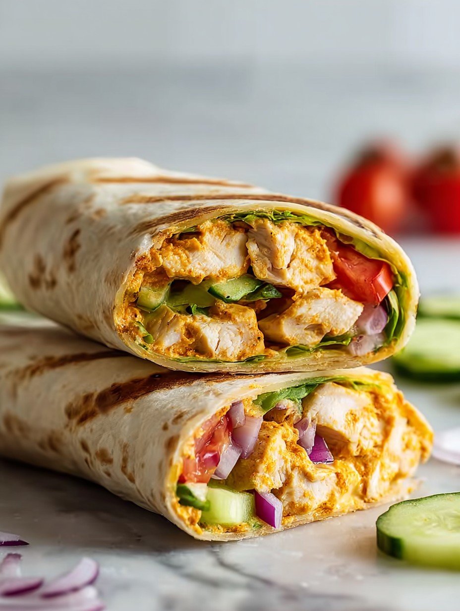 Knuspriger Hähnchen-Wrap aus dem Airfryer | Schnell gemacht image 2