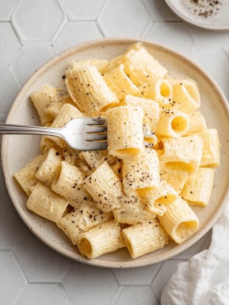 Perfekte cremige Käse-Pasta wie vom Italiener