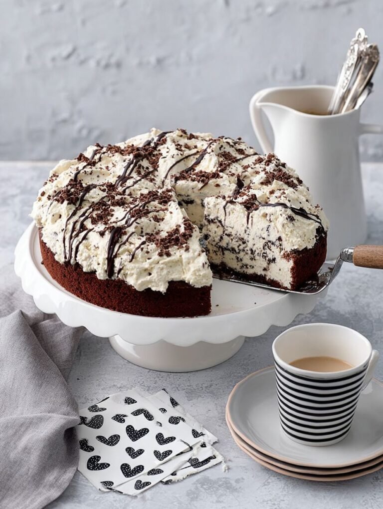 Seriously Good Chocolate Cookies & Cream Cake
