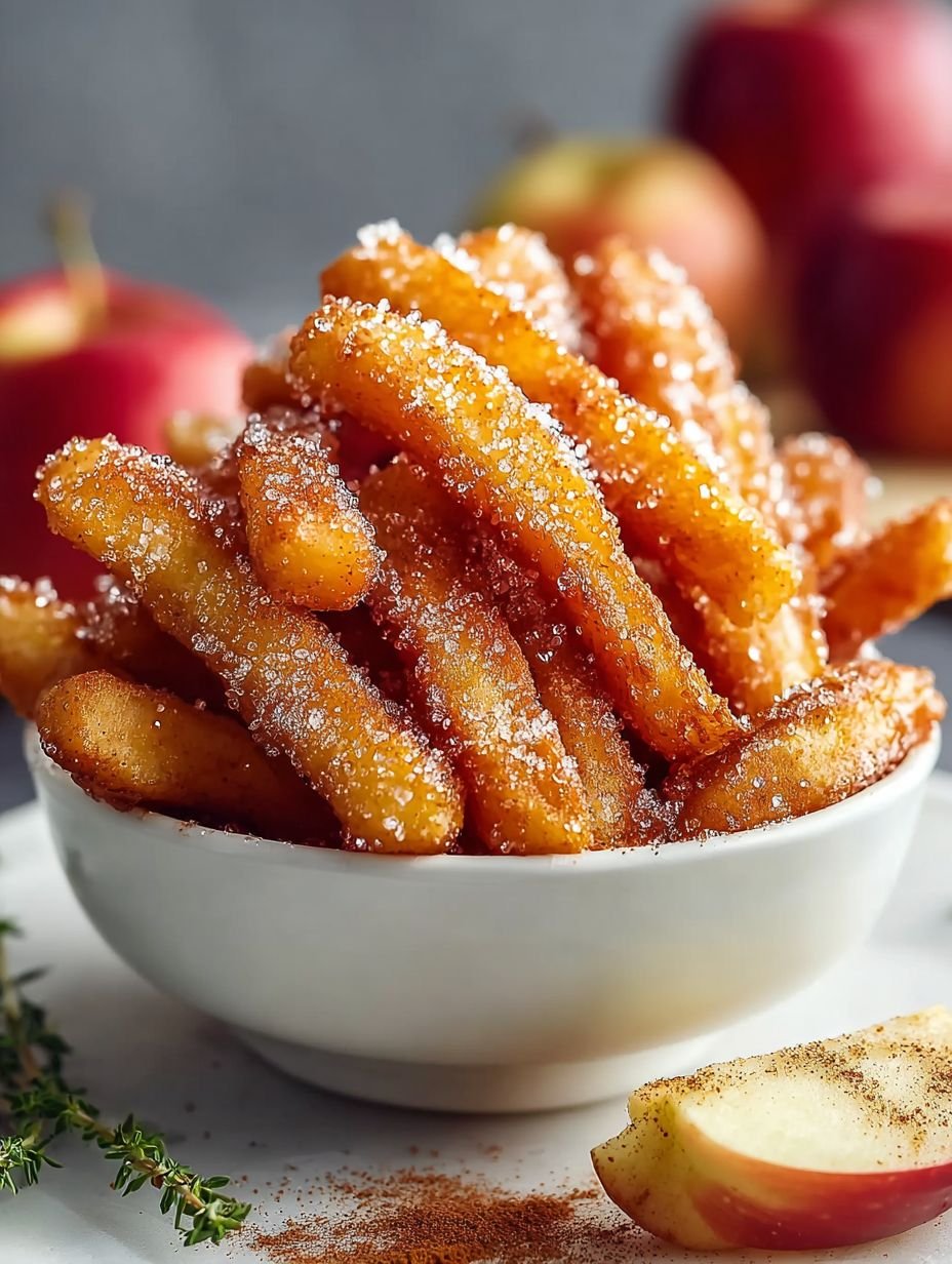 Wie man knusprige Apfel-Zimt-Sticks macht image 2