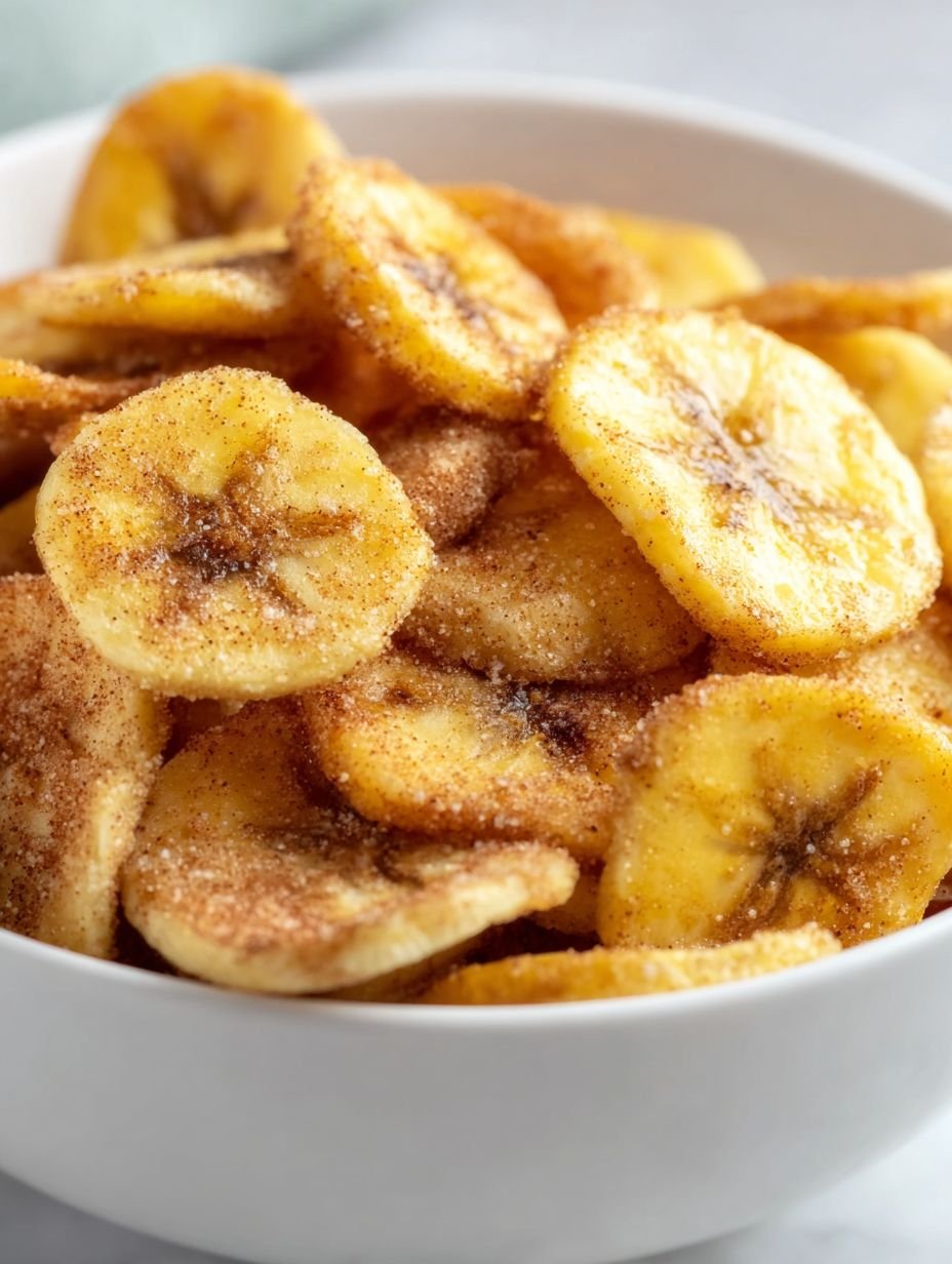 Zimt-Bananenchips aus dem Airfryer: Knusprig! image 2