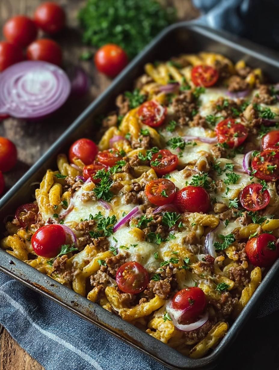 Baked Spätzle with Beef and Tomatoes for a Cozy Dinner image 2