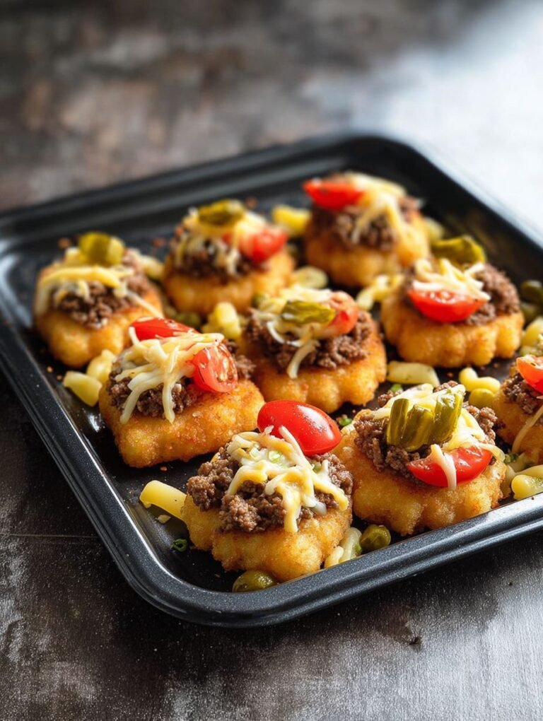 Cheeseburger Croquettes: A Fun Twist on Comfort Food