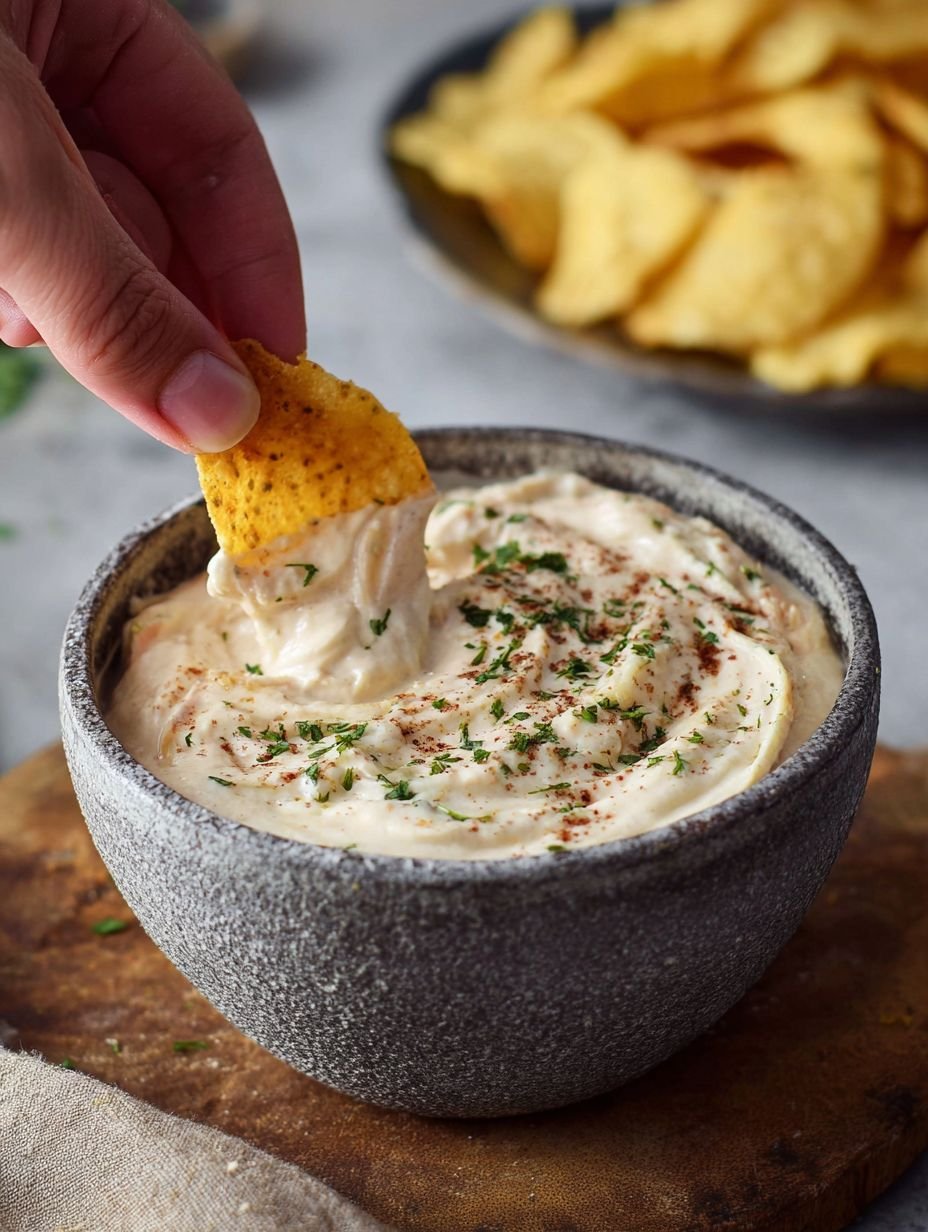 Cremiger Zwiebel-Dip für Snacks und Partys genießen image 2