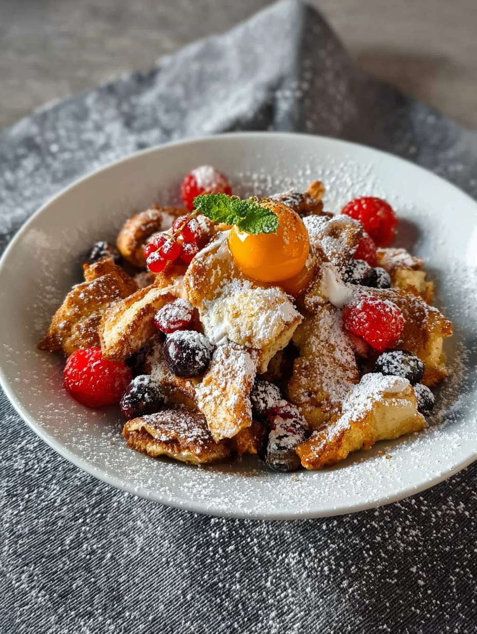 Delicious Skyr Kaiserschmarrn with Fresh Berries Delight image 2