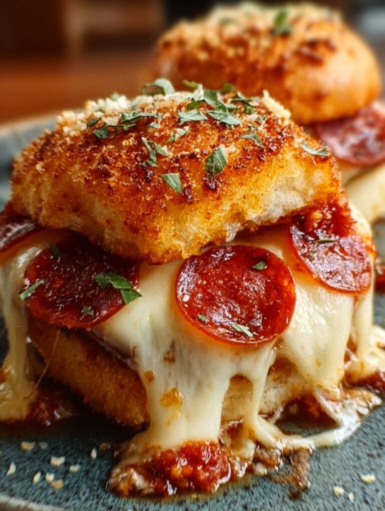 Käse-Pizza-Burger, das beste Snack-Duo aller Zeiten