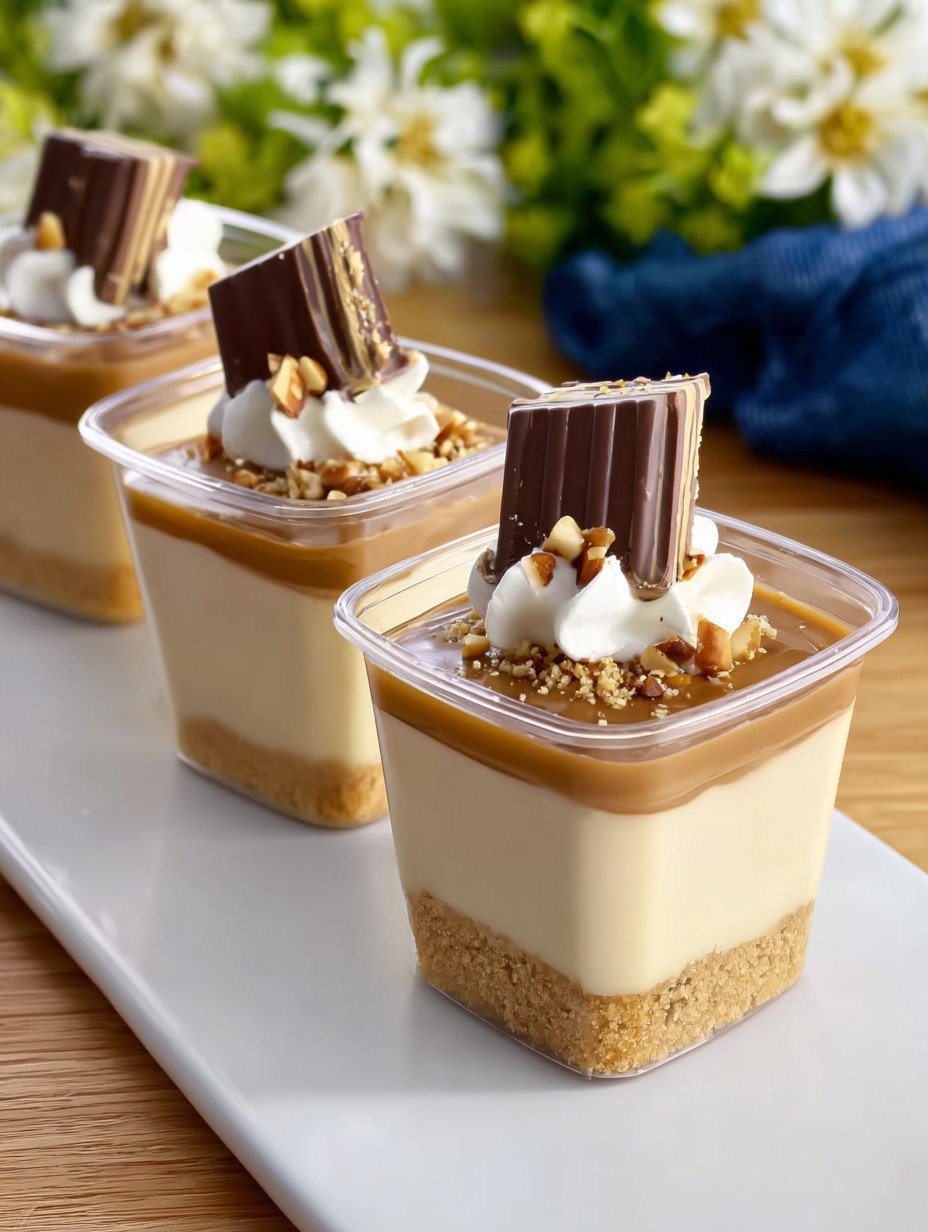 Köstliches Schichtdessert im Glas mit Haselnuss. image 2