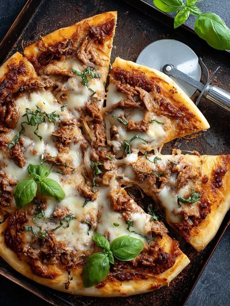 Proteinreiche Pizza Mit Zartem Fleisch Für Jeden Anlass