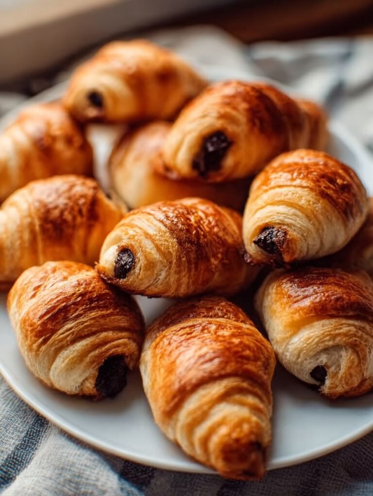 Schokoladengefüllte Croissants für jeden Anlass
