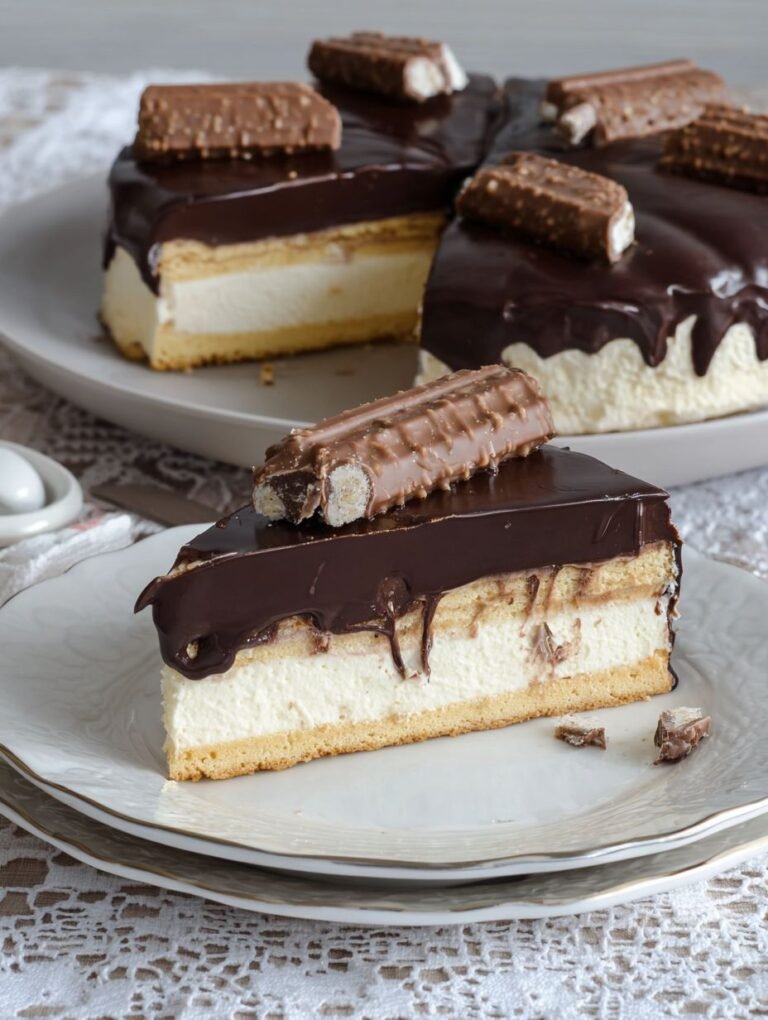Schokoladiger Kühlschrankkuchen für Naschkatzen