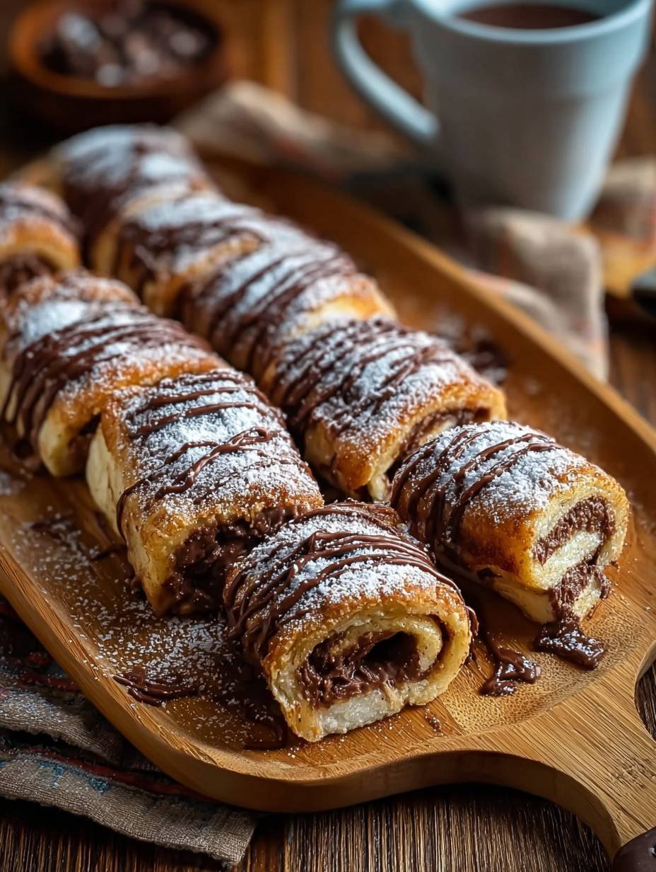 Zimt-Nutella-Rollen für das perfekte Frühstückserlebnis image 2